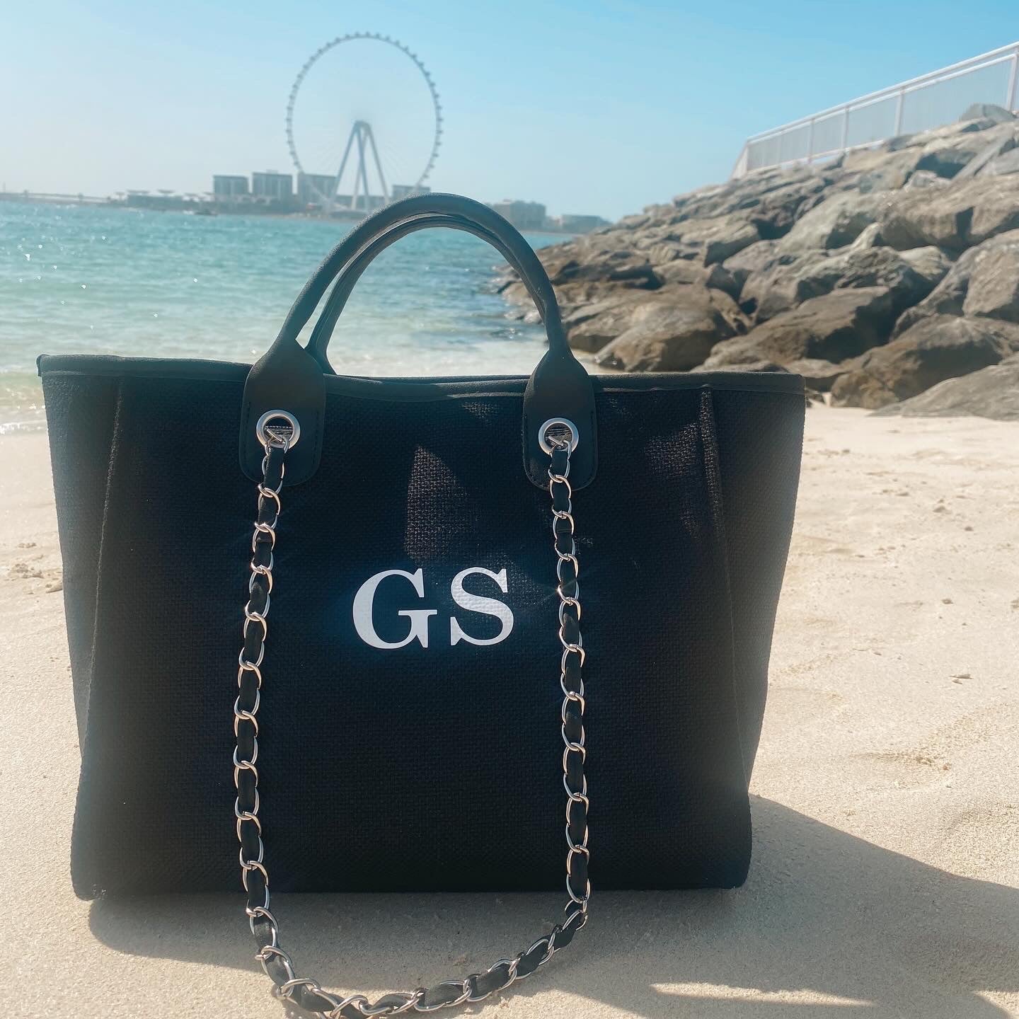 The Avenue Tote Bag - Black