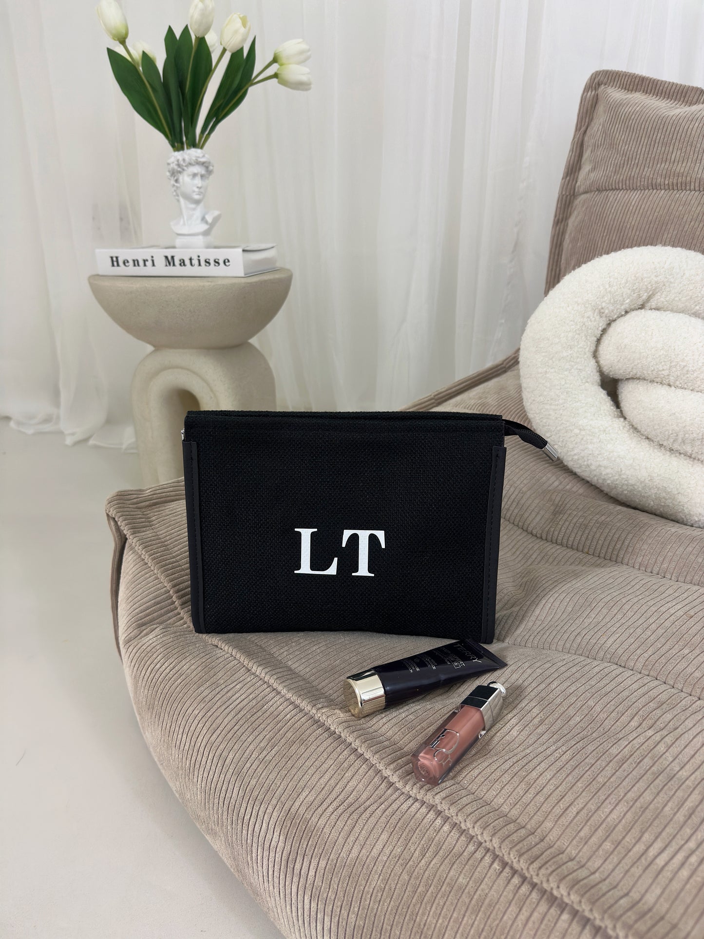 The Avenue Clutch Bag - Black