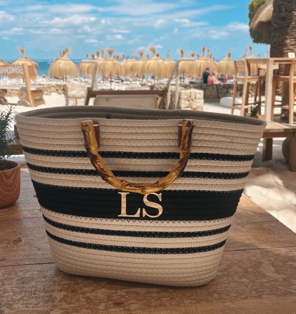The Capri Tote Bag - Black