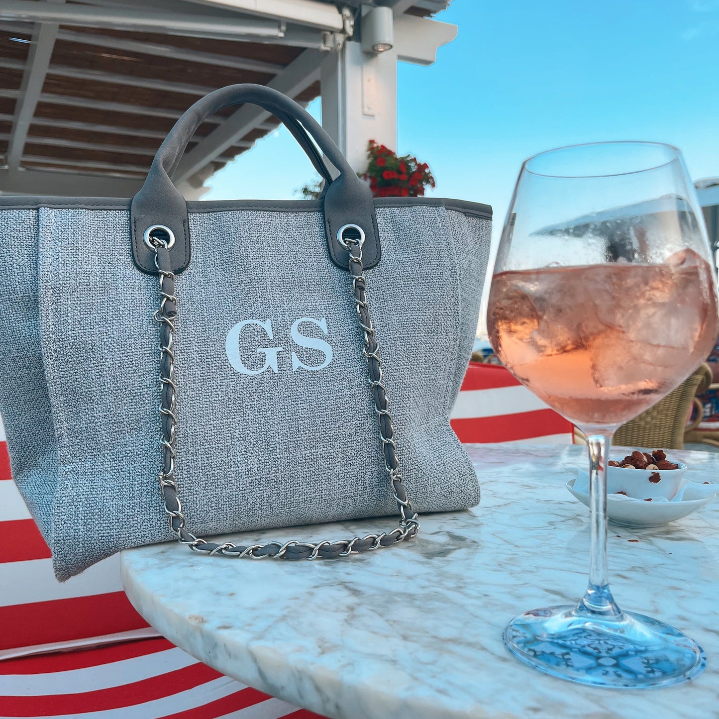 The Avenue Tote Bag - Grey