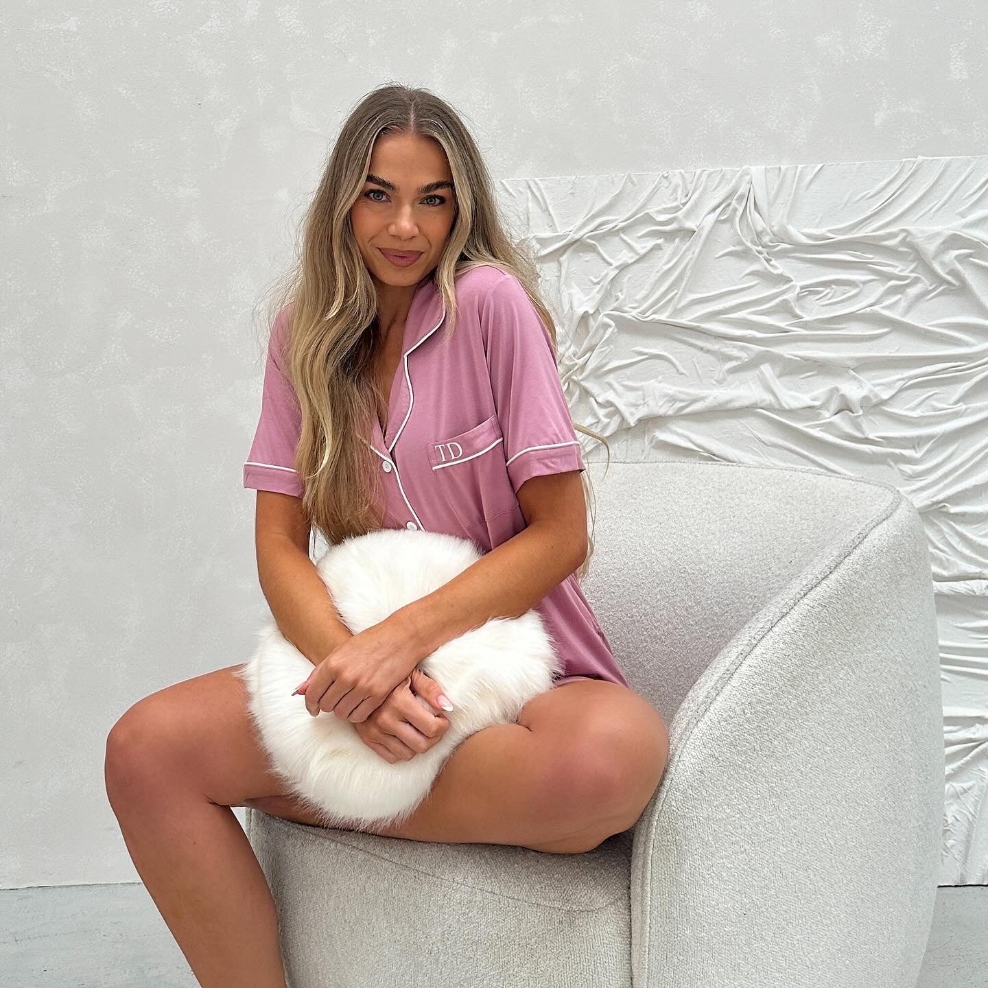 The Signature Set - Dusty Pink Pyjamas (Short)