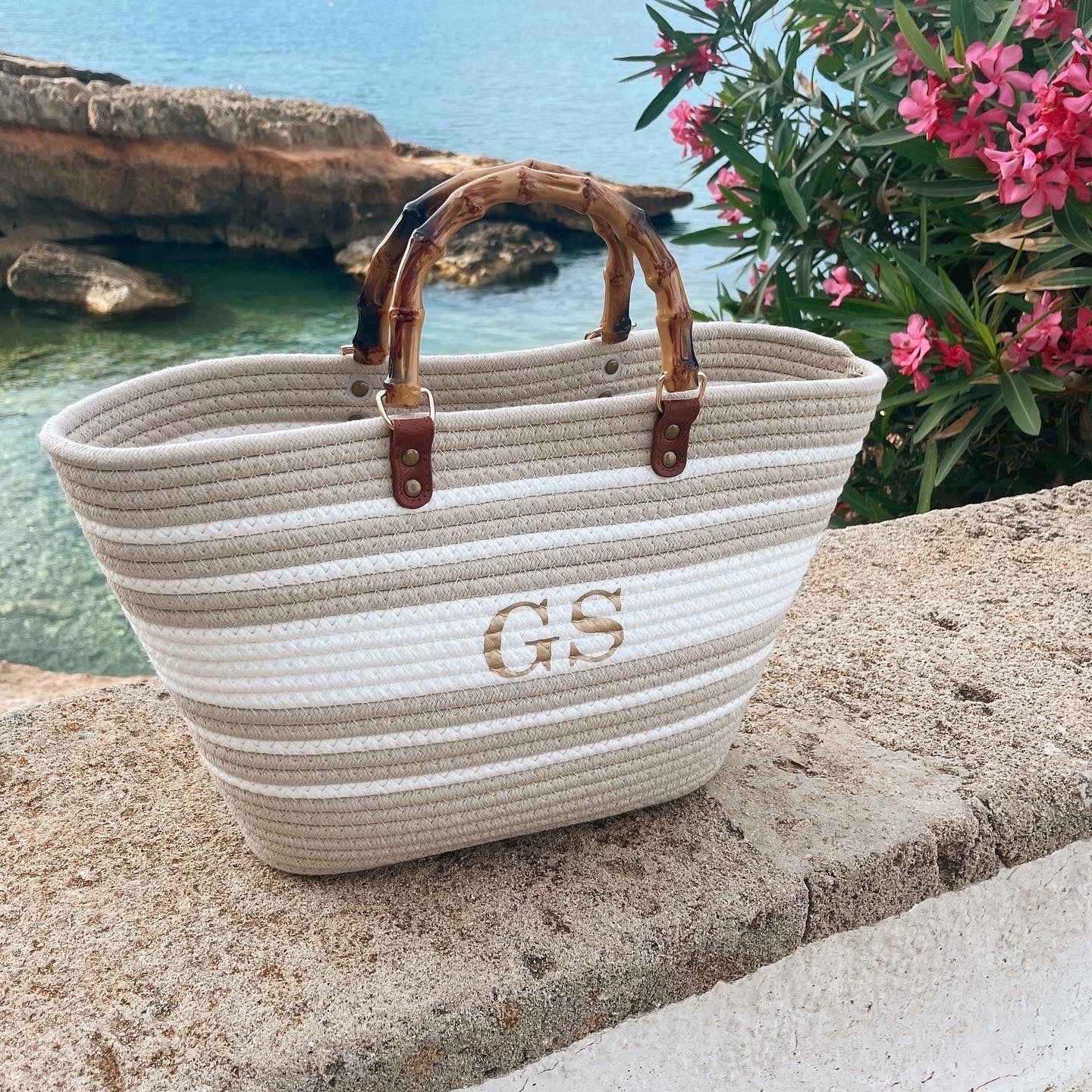 The Capri Tote Bag - Nude