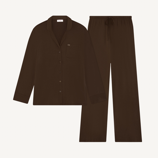 The Essentials Set - Brown Pyjamas