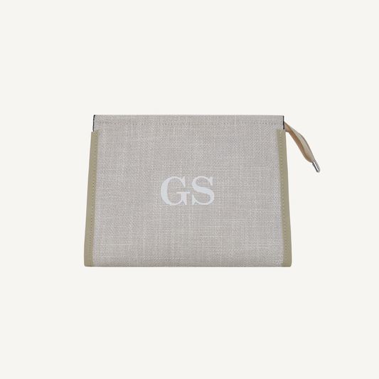 The Avenue Clutch Bag - Cream