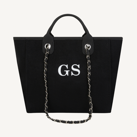 The Avenue Tote Bag - Black