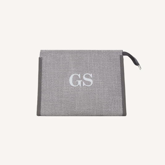 The Avenue Clutch Bag - Grey