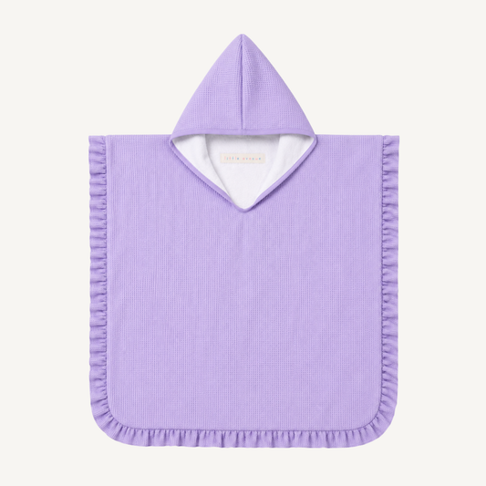 The Seashell Poncho Towel - Little Avenue (Purple)