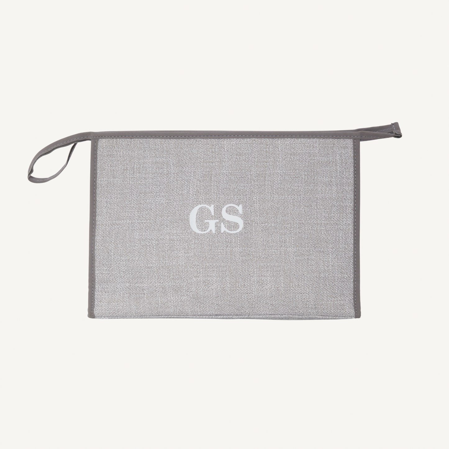 The Big Avenue Clutch Bag - Grey
