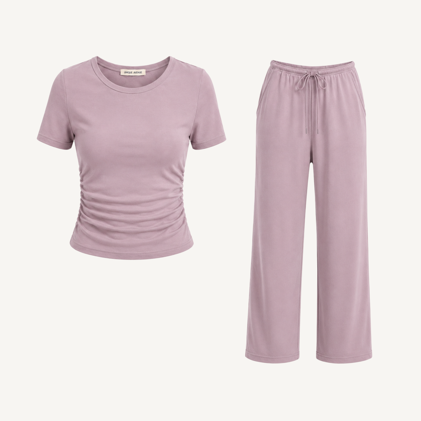 The Everyday Lounge Set - Rose Grey