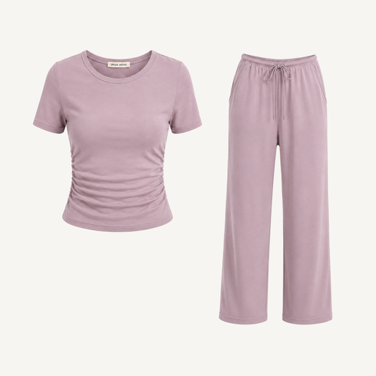 The Everyday Lounge Set - Rose Grey