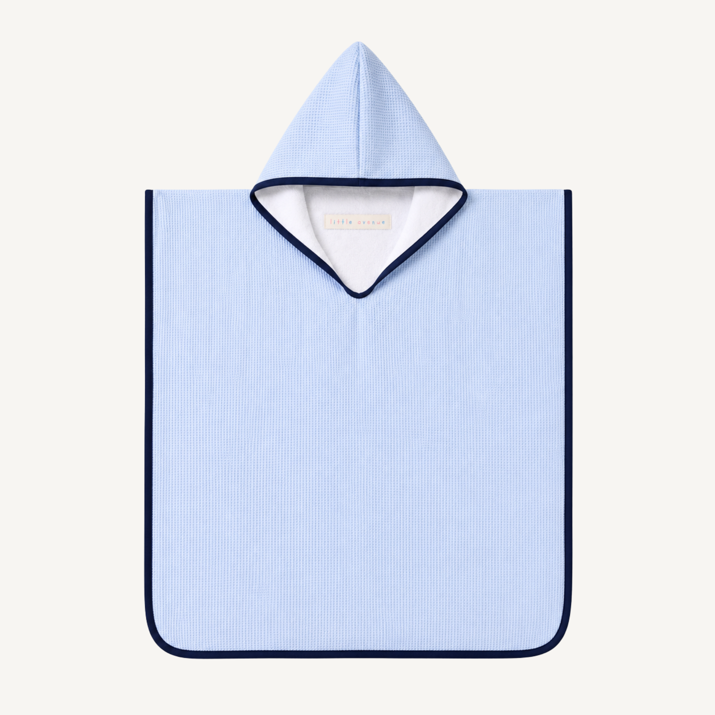 The Seashell Poncho Towel - Little Avenue (Blue)