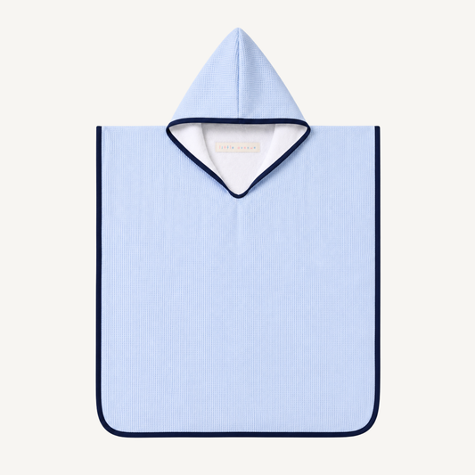 The Seashell Poncho Towel - Little Avenue (Blue)