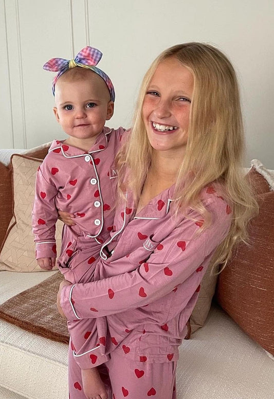 Little Avenue - The Heart Pyjama Set