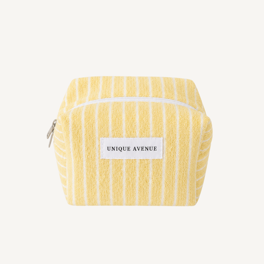 The Towelling Clutch - Yellow
