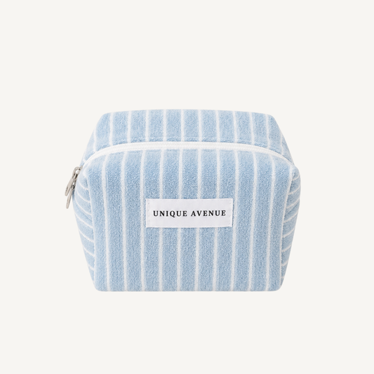 The Towelling Clutch - Blue
