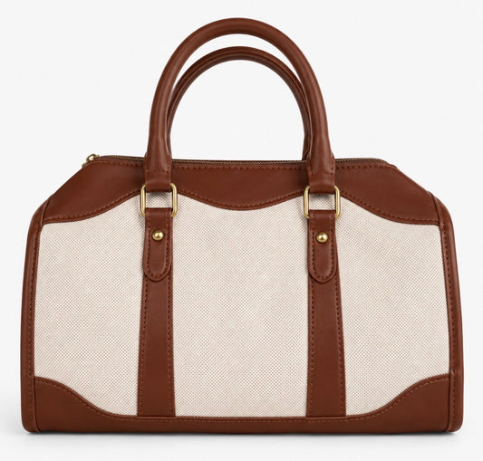 Brown Mini Holdall Bag