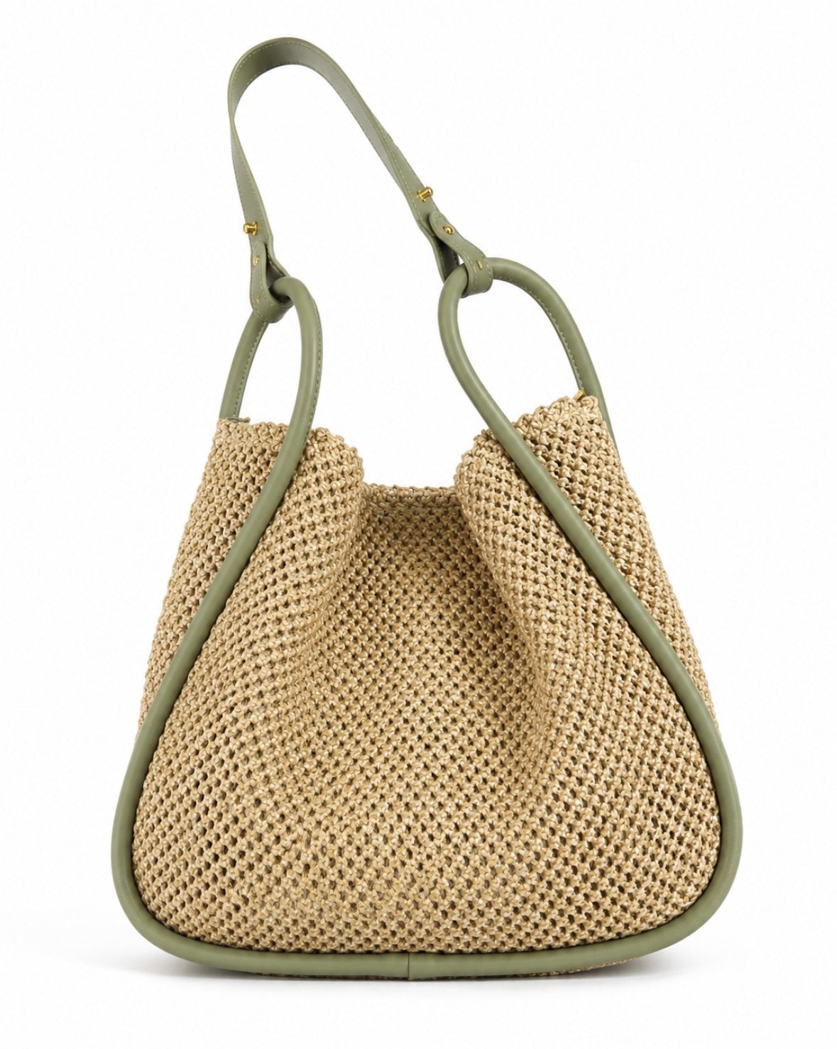 Sage/Straw Tote Bag