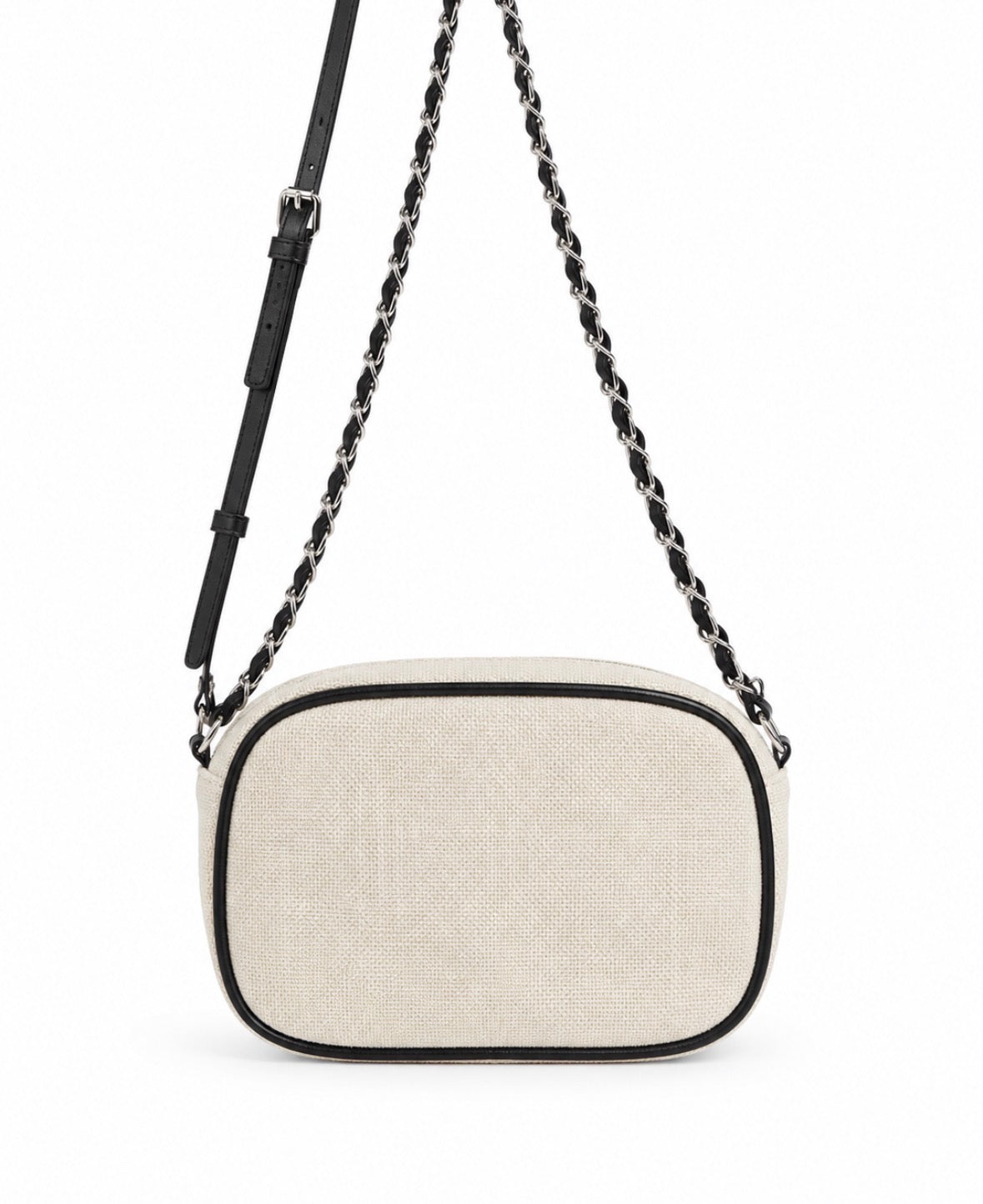 Black/Cream Crossbody Bag