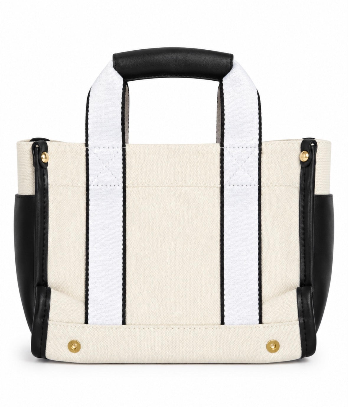 Brown Canvas Crossbody