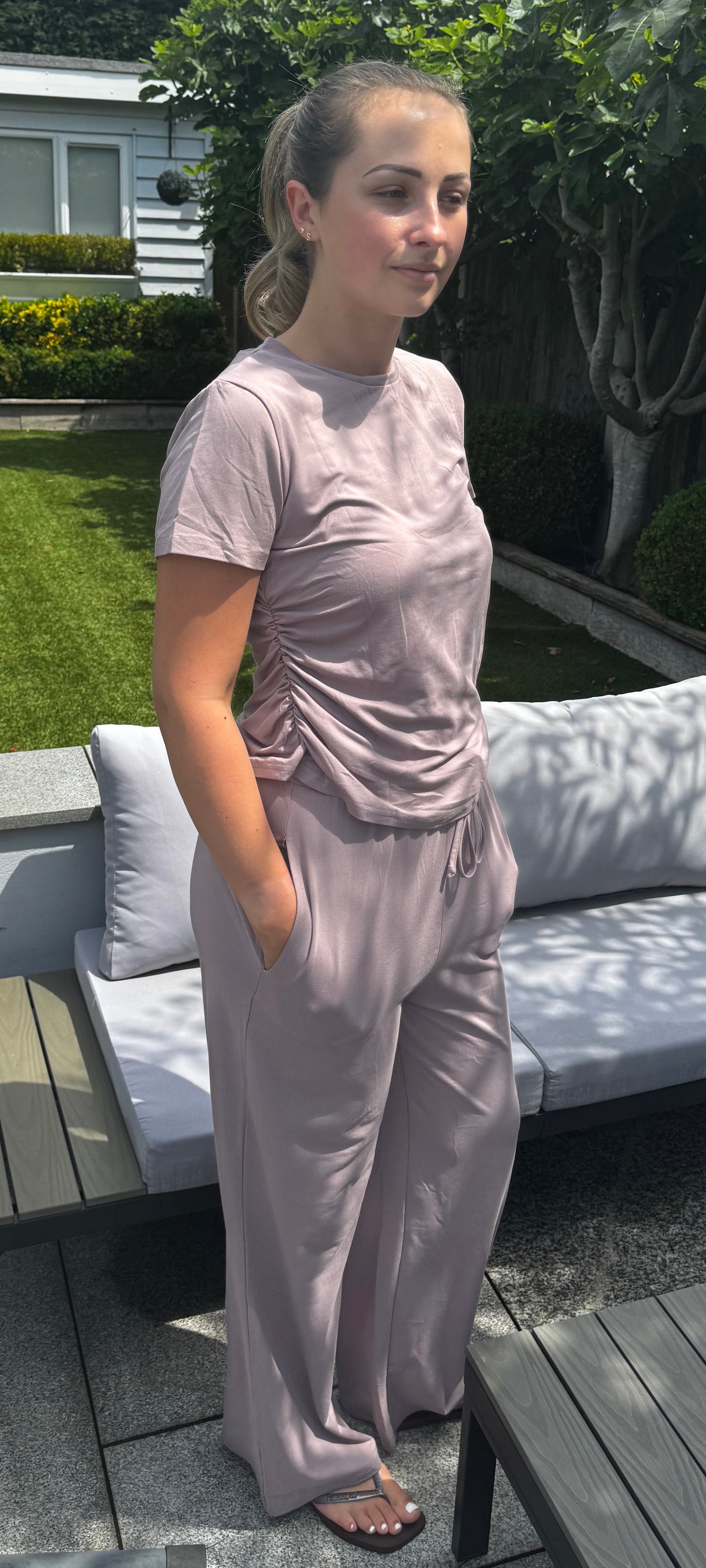 The Everyday Lounge Set - Rose Grey