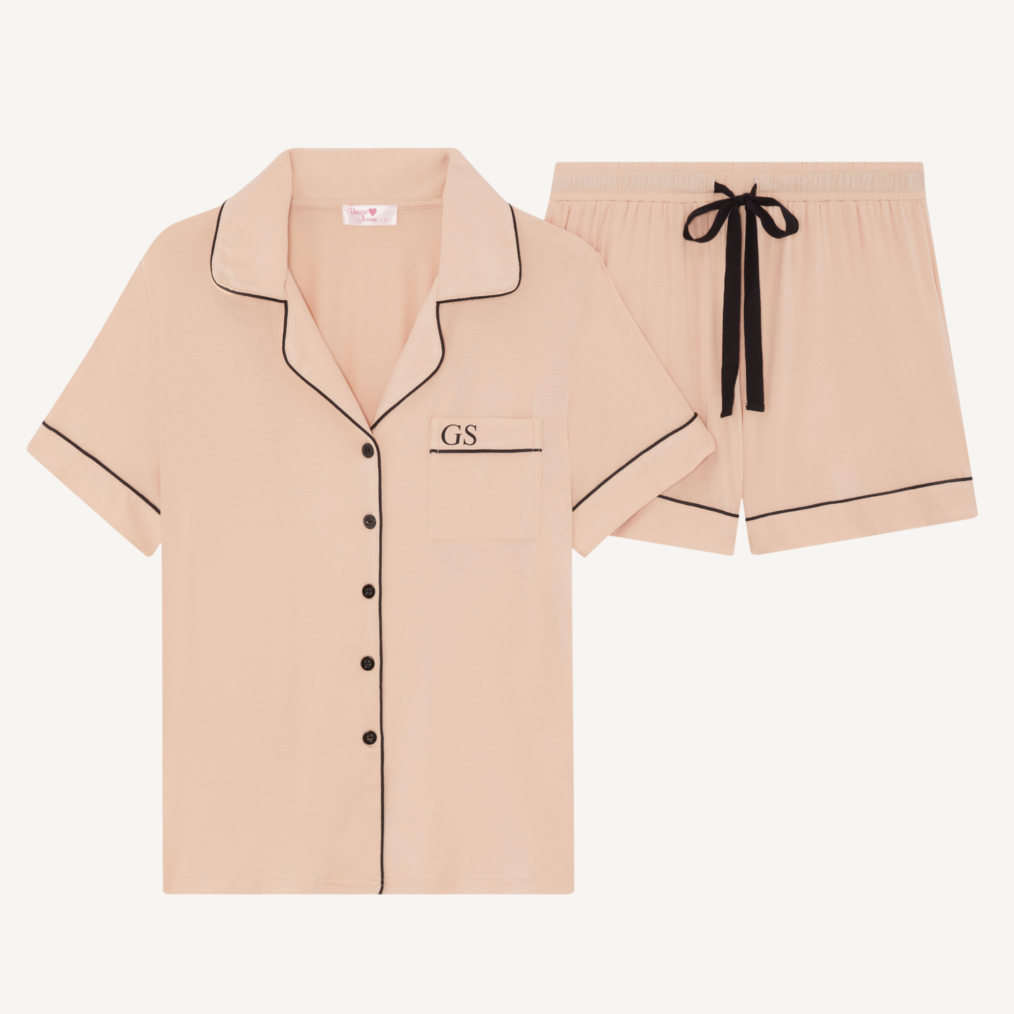 The Signature Set - Nude Pyjamas (Short)