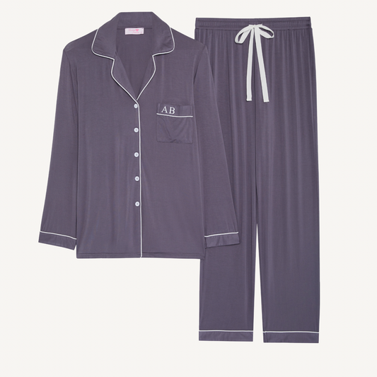 The Signature Set - Dark Grey Pyjamas (Long)