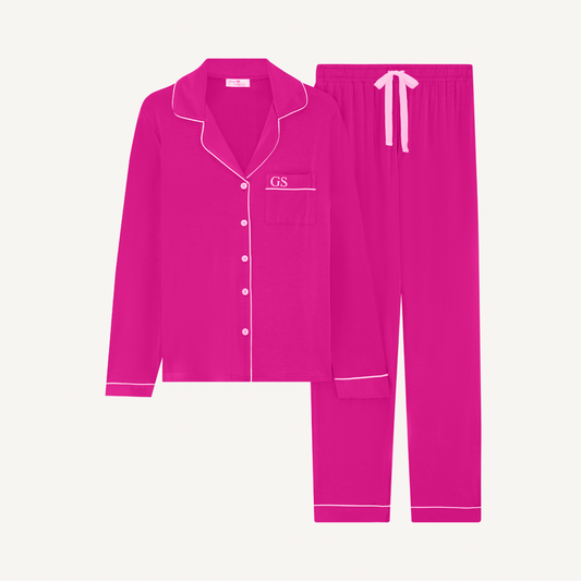 The Signature Set - Fuchsia Pyjamas (Long)