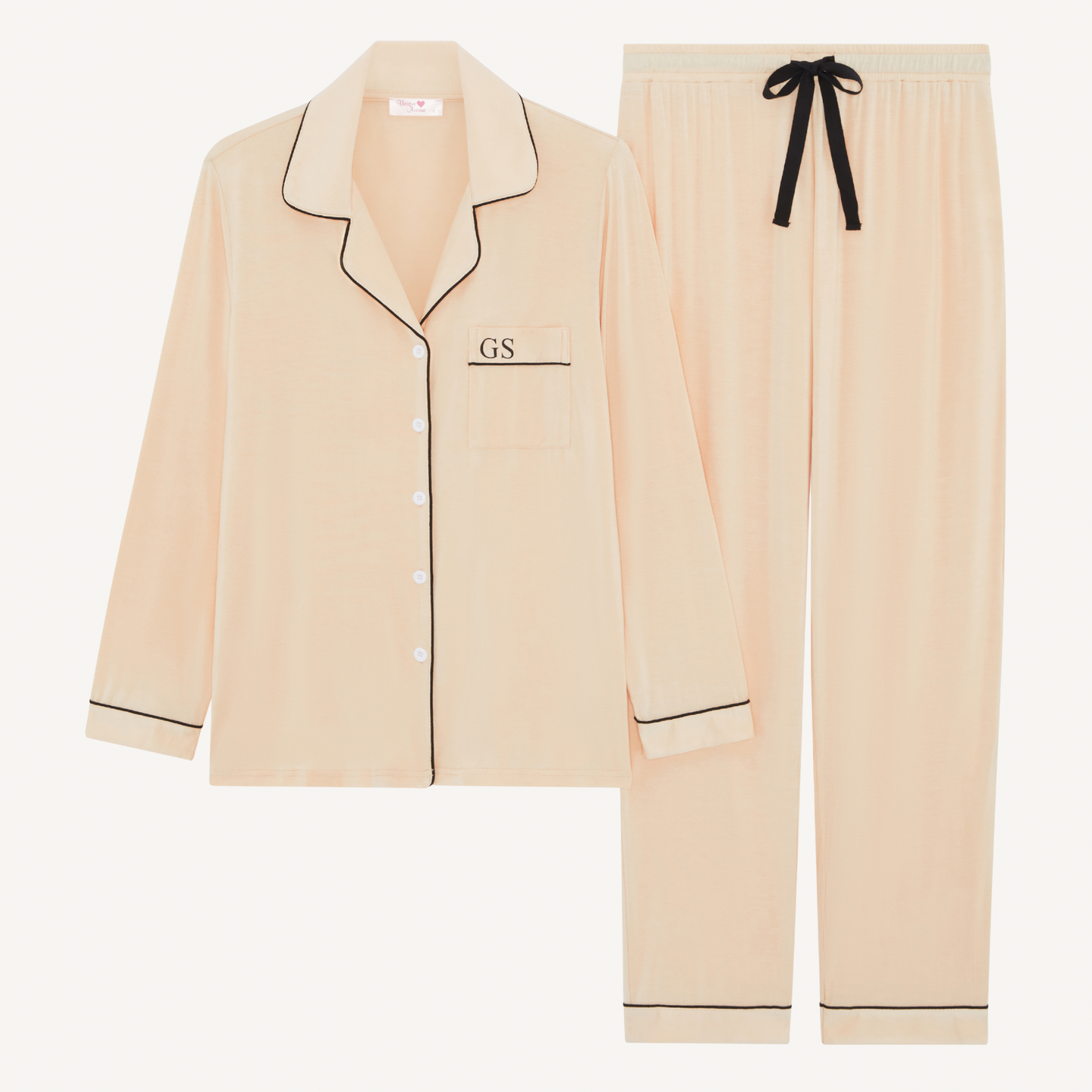 The Signature Set - Nude Pyjamas (Long)