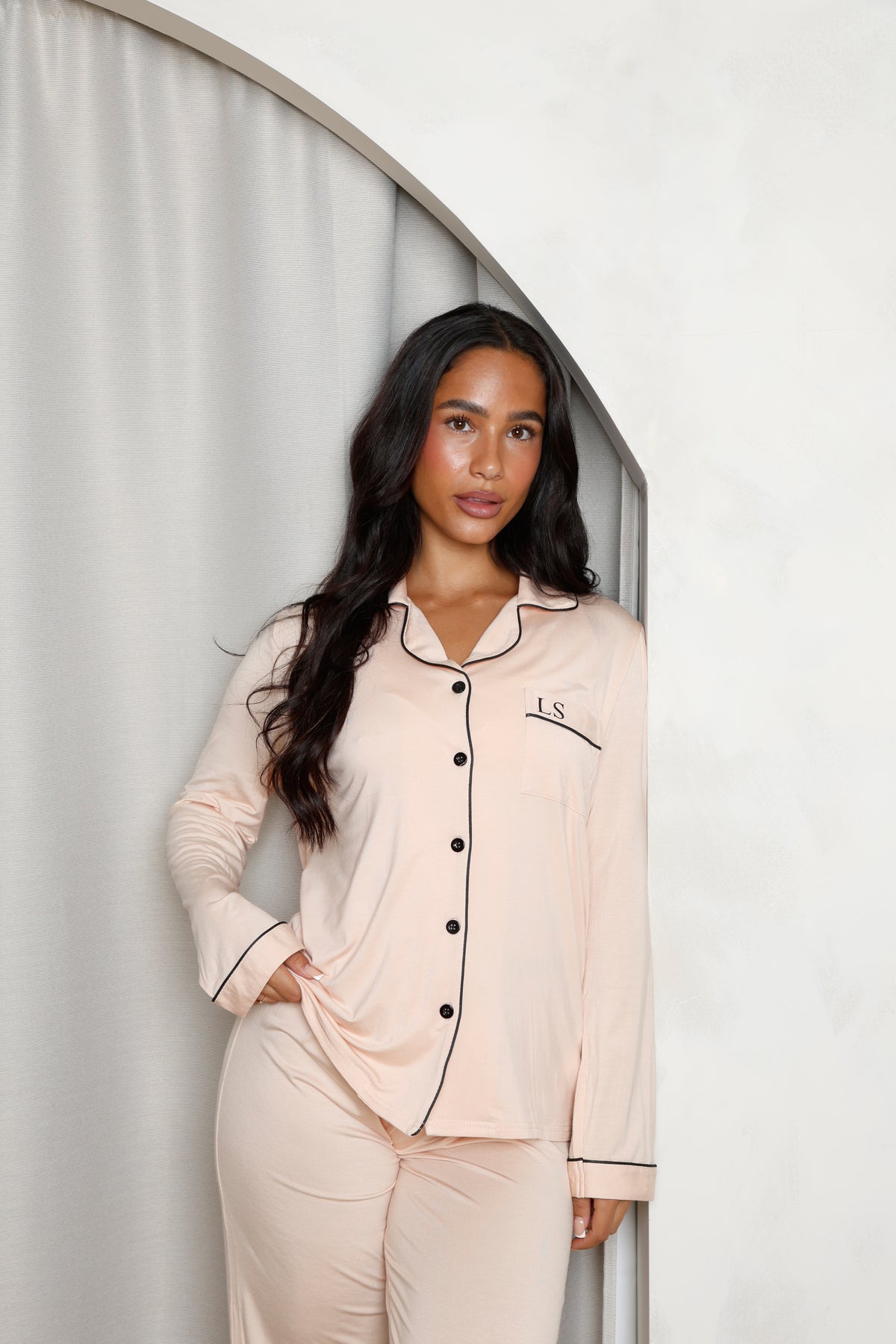 The Signature Set - Nude Pyjamas (Long)